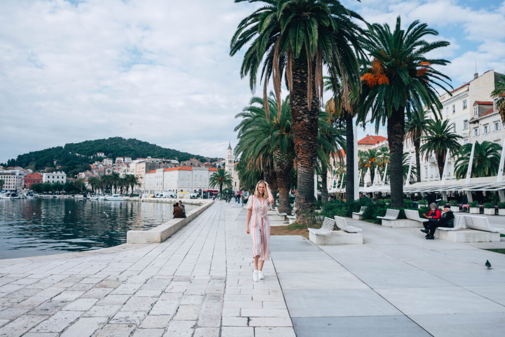 The Riva in Split, Croatia